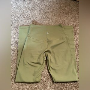 Lululemon align leggings Bronze Green